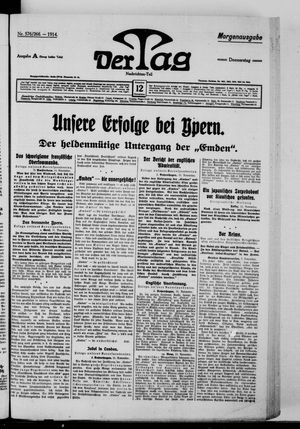 Der Tag vom 12.11.1914