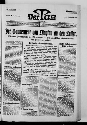 Der Tag vom 12.11.1914