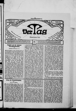 Der Tag vom 15.11.1914
