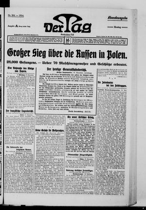Der Tag vom 16.11.1914