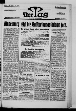 Der Tag vom 19.11.1914