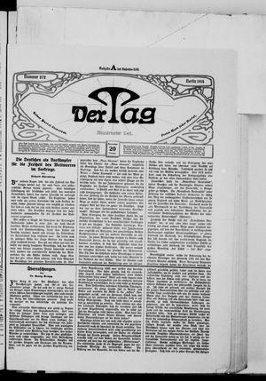 Der Tag vom 20.11.1914