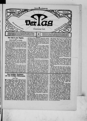 Der Tag vom 21.11.1914