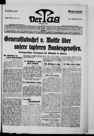 Der Tag vom 21.11.1914