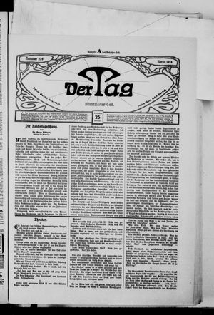 Der Tag vom 25.11.1914