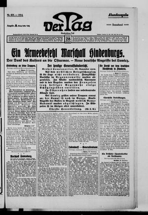 Der Tag vom 28.11.1914
