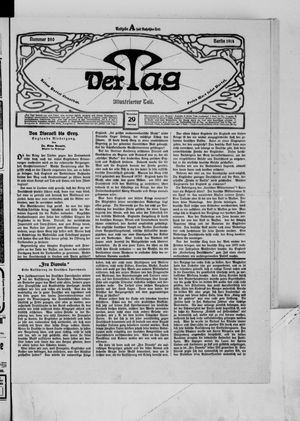 Der Tag vom 29.11.1914