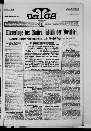 Der Tag vom 30.11.1914