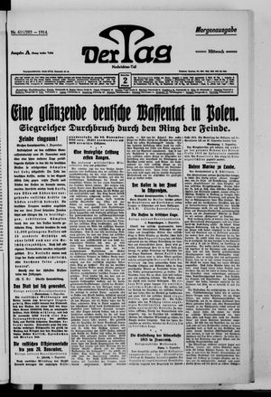 Der Tag vom 02.12.1914