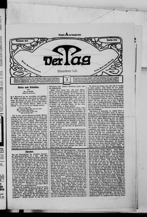 Der Tag vom 03.12.1914