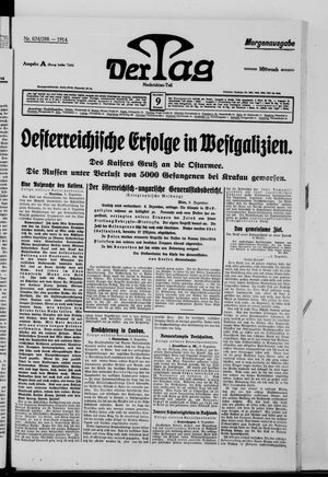 Der Tag vom 09.12.1914