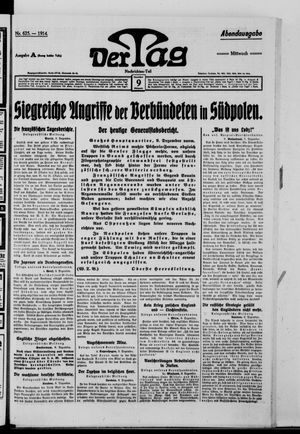 Der Tag vom 09.12.1914