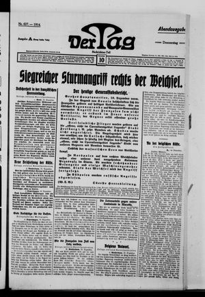 Der Tag vom 10.12.1914