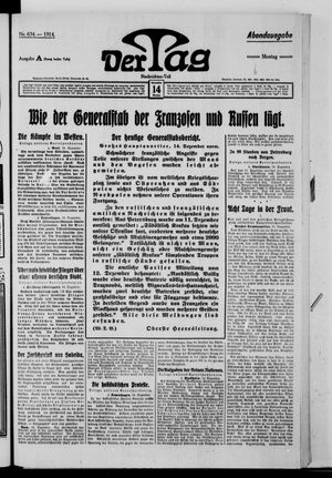 Der Tag vom 14.12.1914