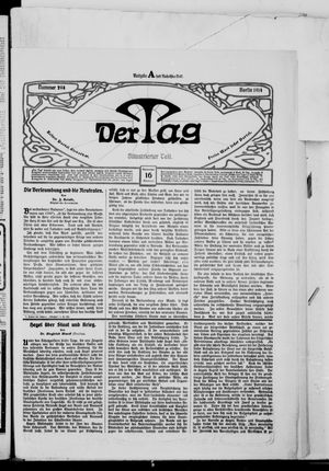Der Tag vom 16.12.1914