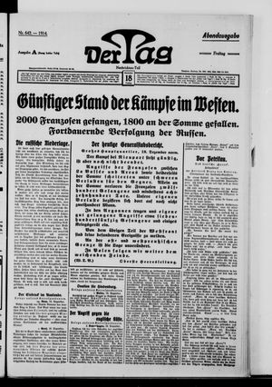 Der Tag vom 18.12.1914