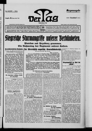 Der Tag vom 19.12.1914