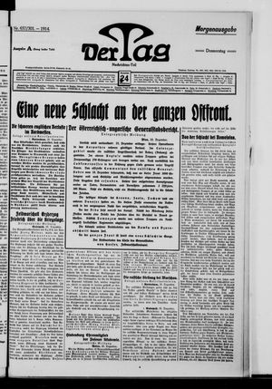 Der Tag vom 24.12.1914