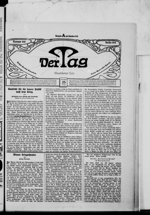 Der Tag vom 25.12.1914