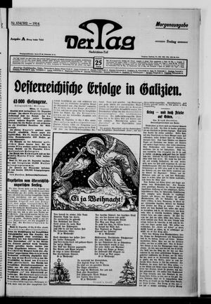 Der Tag vom 25.12.1914