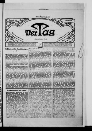 Der Tag vom 31.12.1914