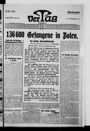 Der Tag vom 31.12.1914