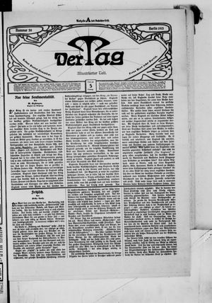 Der Tag vom 05.02.1915