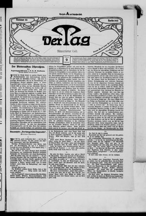 Der Tag vom 09.02.1915