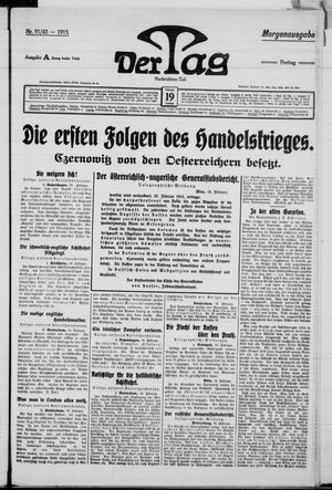 Der Tag on Feb 19, 1915