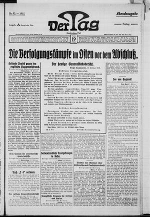 Der Tag on Feb 19, 1915