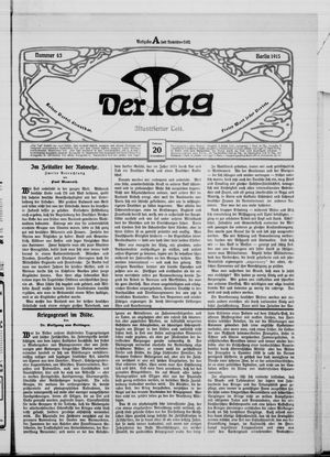 Der Tag vom 20.02.1915