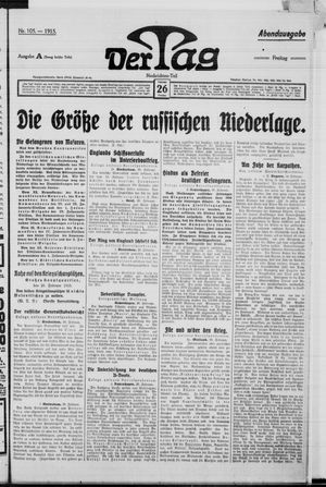 Der Tag vom 26.02.1915