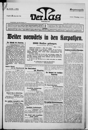 Der Tag on Mar 2, 1915