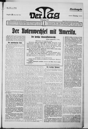 Der Tag on Mar 2, 1915