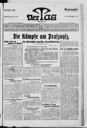 Der Tag on Mar 14, 1915