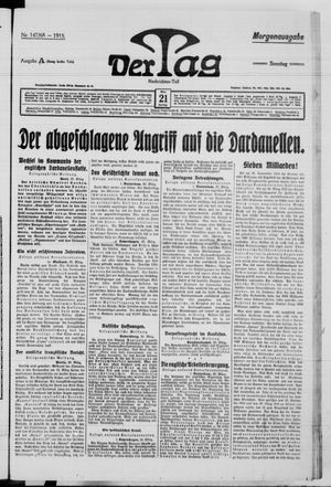 Der Tag vom 21.03.1915