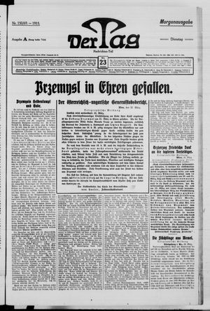 Der Tag on Mar 23, 1915