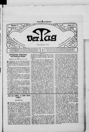 Der Tag vom 02.04.1915