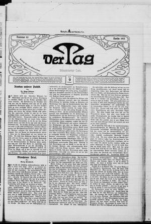 Der Tag vom 09.04.1915