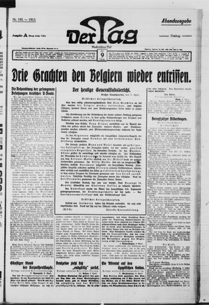 Der Tag vom 09.04.1915