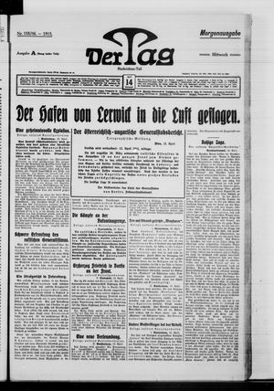 Der Tag on Apr 14, 1915