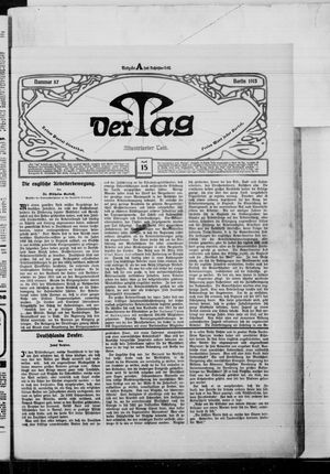Der Tag vom 15.04.1915