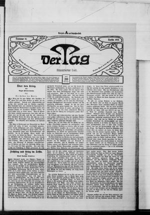 Der Tag vom 20.04.1915