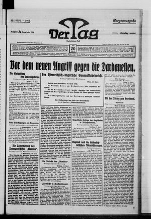 Der Tag vom 20.04.1915