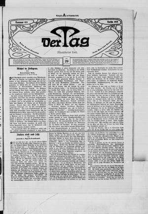 Der Tag vom 29.05.1915