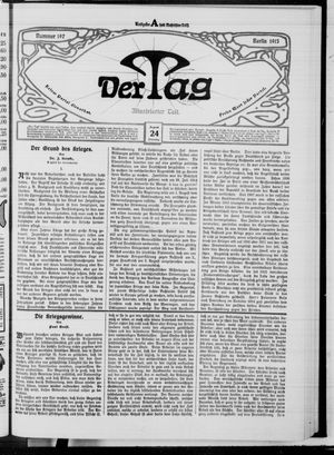 Der Tag vom 24.08.1915
