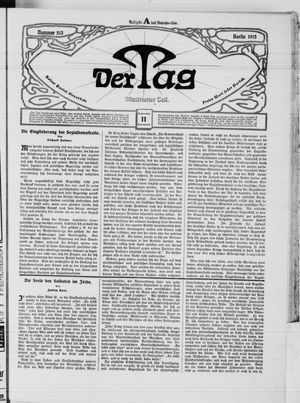 Der Tag vom 11.09.1915