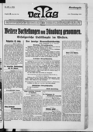 Der Tag vom 23.09.1915