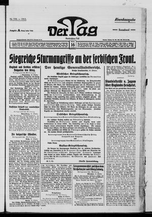Der Tag vom 16.10.1915