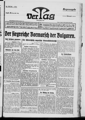 Der Tag vom 20.10.1915